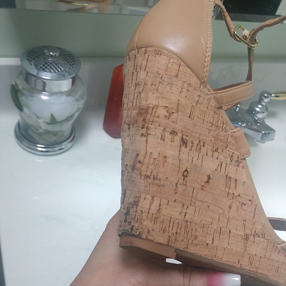 Dolce Vita nude cork wedge - Picture 10 of 10
